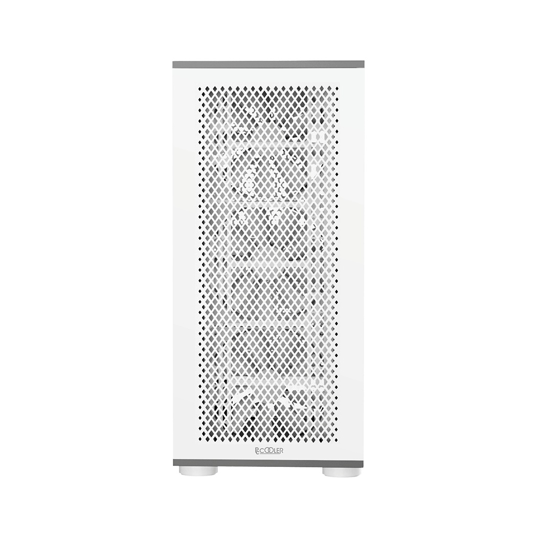 Компьютерный корпус  PCCooler ME200 MESH WH, Mesh Full Tower, белый, TG, SPCC, 3x120mm ARGB E-ATX, A