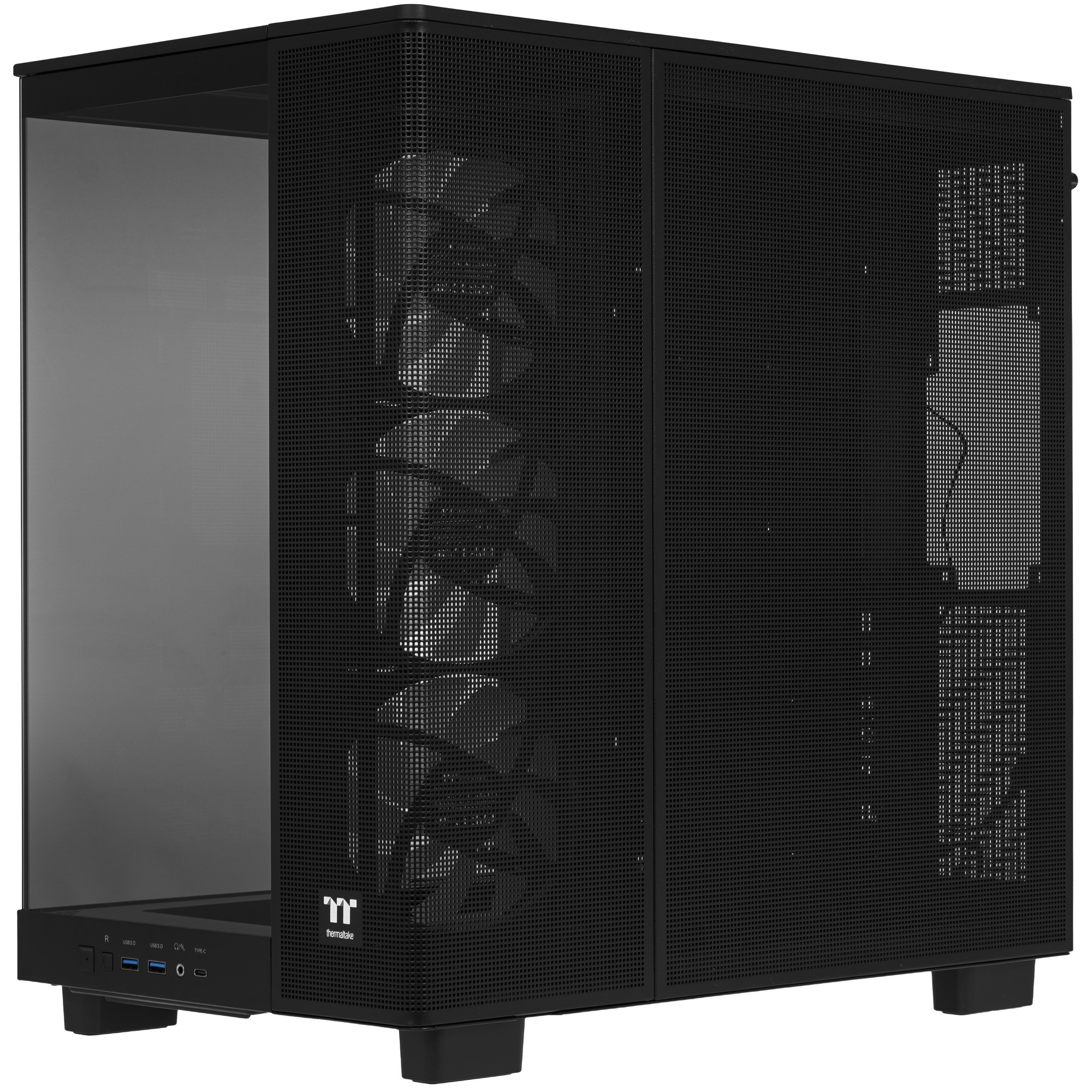 Корпус Thermaltake View 380 XL TG ARGB черный без БП E-ATX 2x120mm 2xUSB3.0 audio bott PSU
