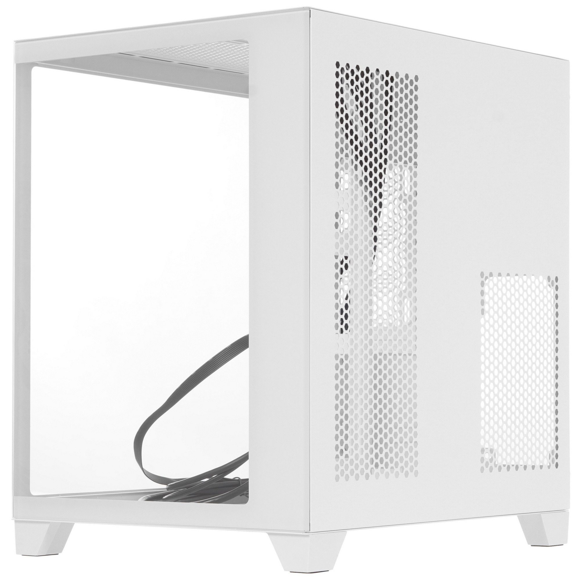 Компьютерный корпус Bloody BD-CC105 белый без БП mATX 5x120mm 1xUSB2.0 1xUSB3.0 audio bott PSU