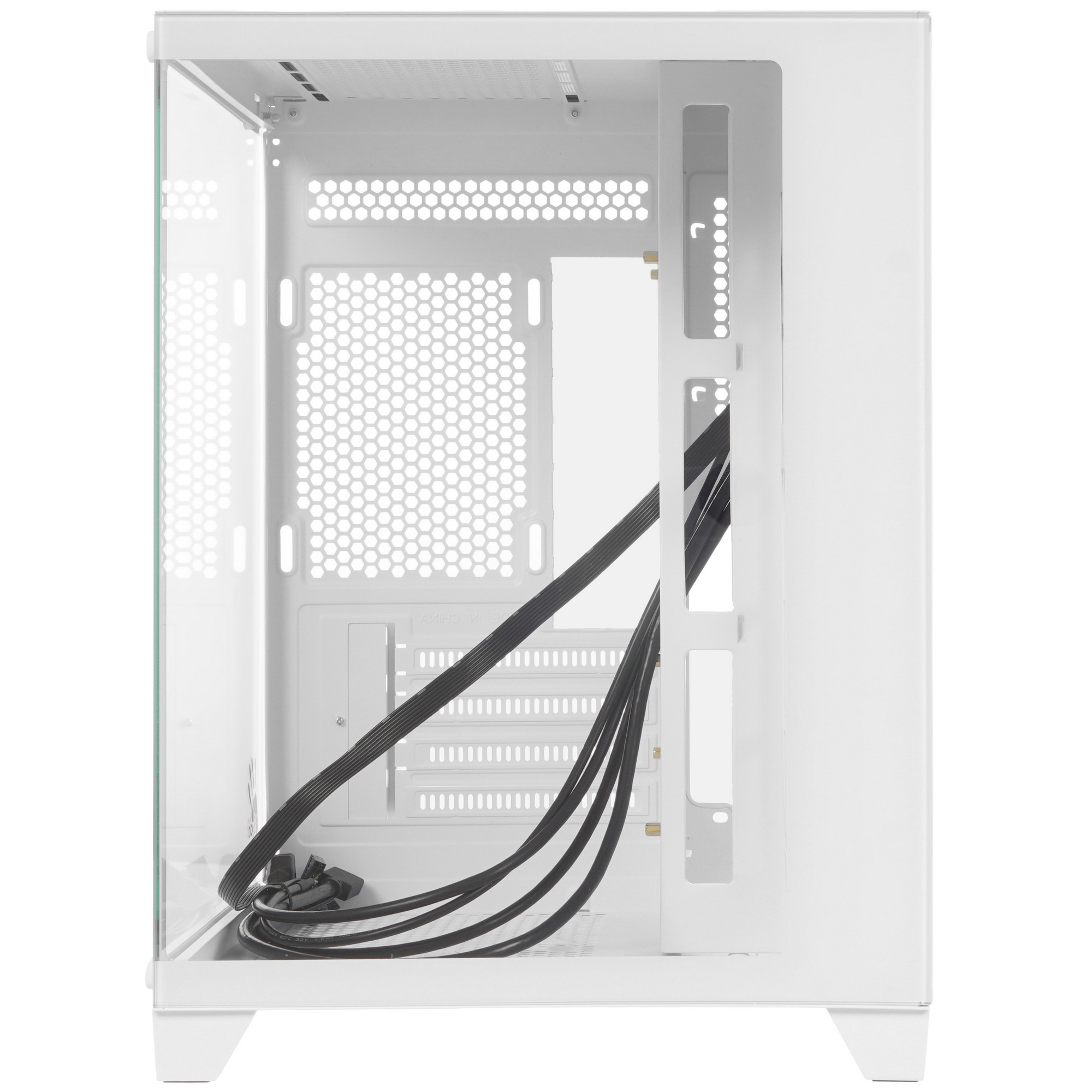 Компьютерный корпус Bloody BD-CC105 белый без БП mATX 5x120mm 1xUSB2.0 1xUSB3.0 audio bott PSU
