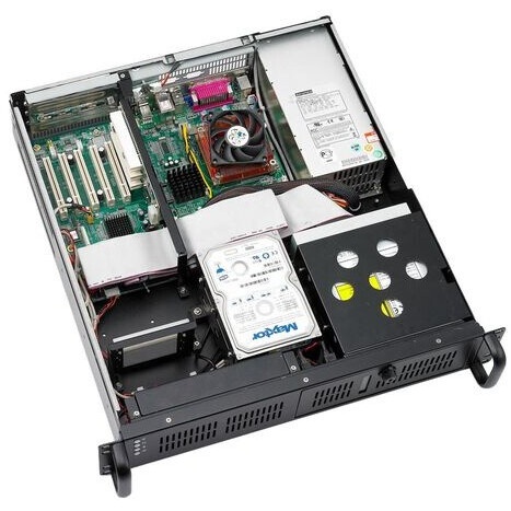 Компьютерный корпус ADVANTECH 4U Rackmount Chassis ATX IPC-610BP-50HD Advantech 15 слотов, отсеки 3x