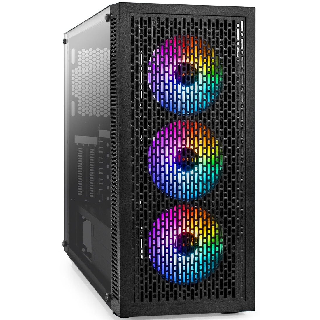 Компьютерный корпус Miditower ExeGate EVO-5001A-600NPX (ATX, БП 600NPX с вент. 12 см, 2*USB+1*USB3.0