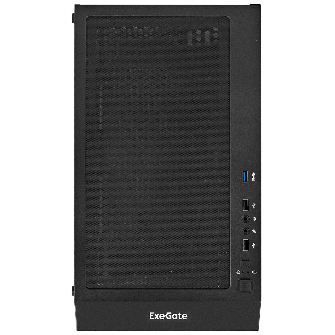 Компьютерный корпус Miditower ExeGate EVO-5001A-600NPX (ATX, БП 600NPX с вент. 12 см, 2*USB+1*USB3.0