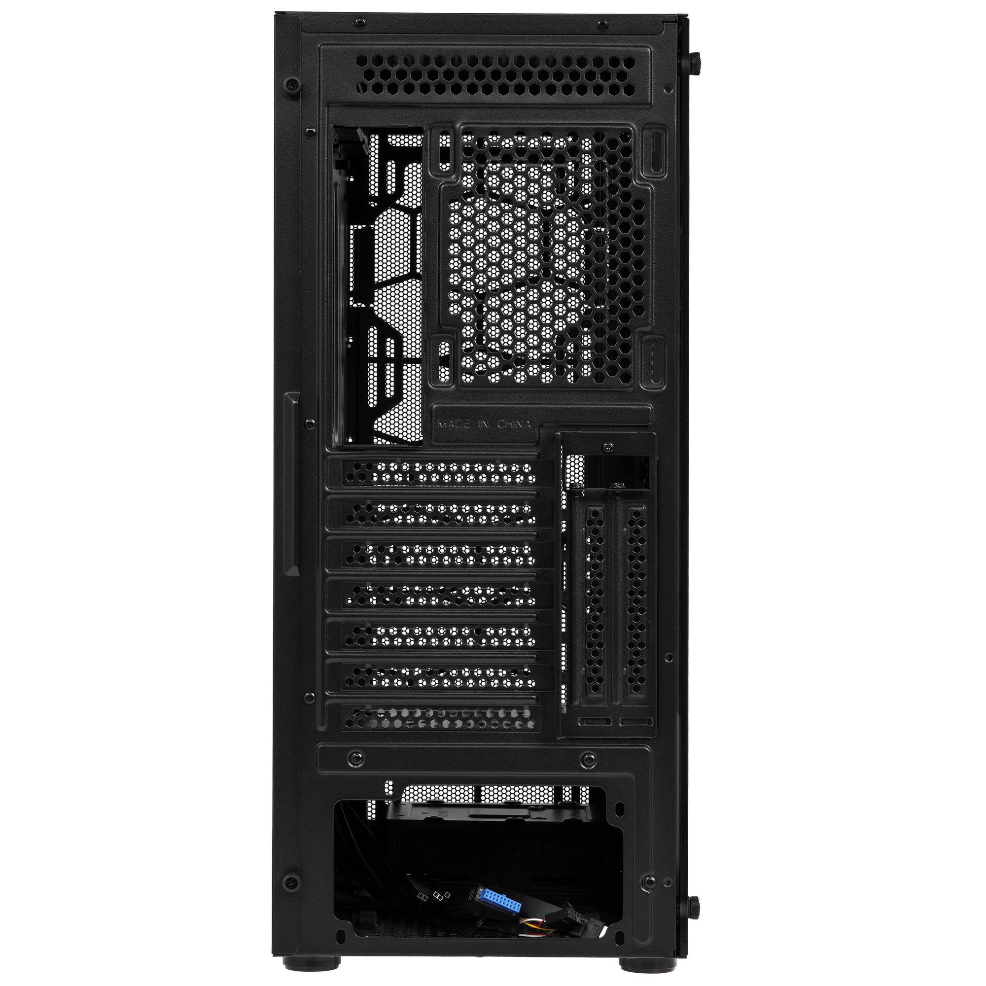 Корпус Bloody BD-CC115 черный без БП ATX 8x120mm 1xUSB2.0 1xUSB3.0 audio bott PSU