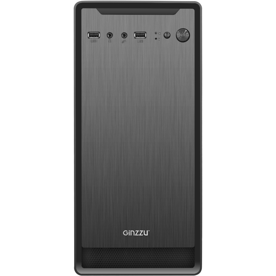 Компьютерный корпус Accord ACC-259 черный без БП mATX 2xUSB2.0, audio