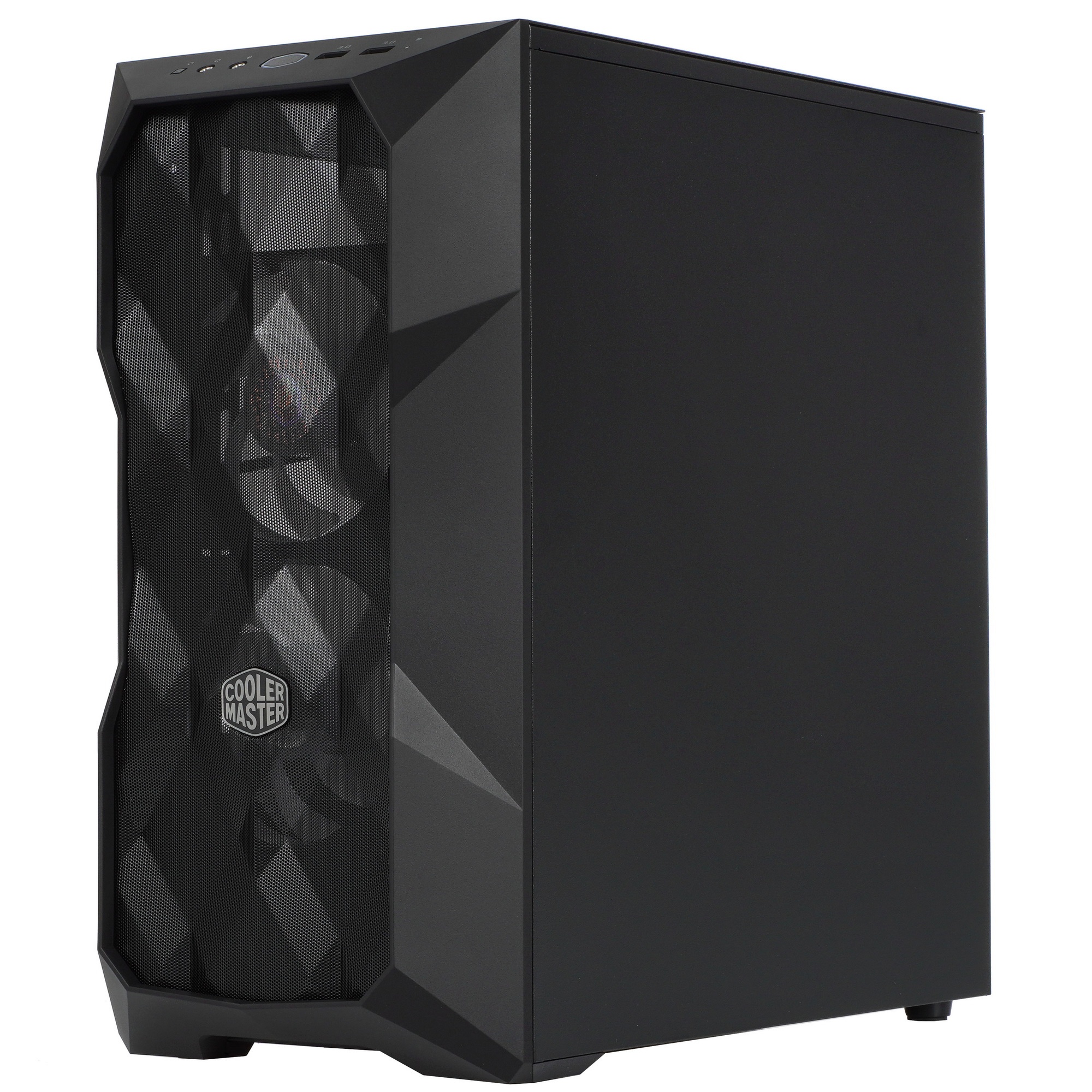 Компьютерный корпус Cooler Master MasterCase TD300 Mesh, USB3.0x2, 2x120ARGBFans, Black, mATX, w/o P