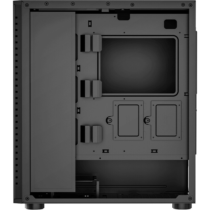 Корпус SOEYI «AX1-B10 SOEYI ATX case with black coating front panel with flat small mesh, without»