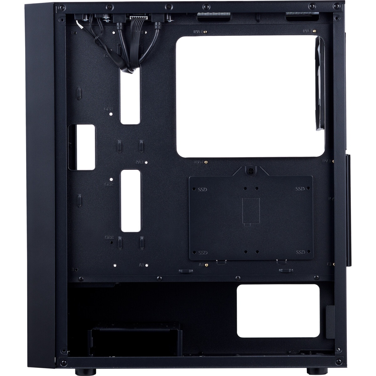 Компьютерный корпус ADATA XPG CRUISERST черный Mid-Tower, Micro-ATX, Mini-ITX, Standard-ATX