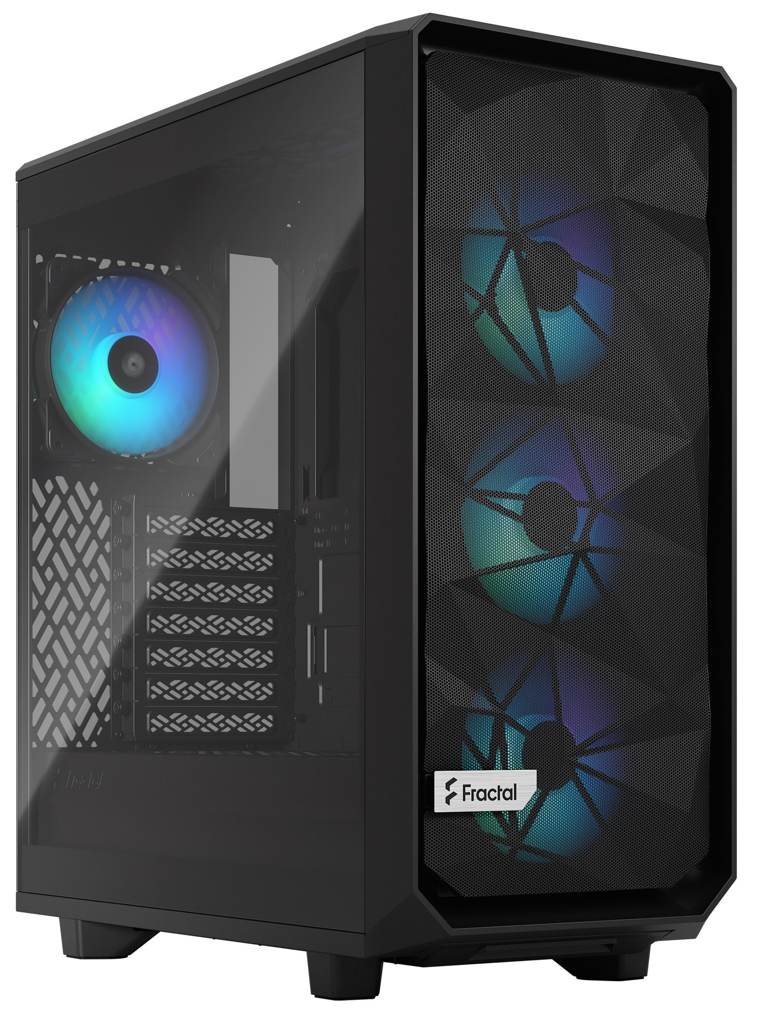 Корпус Fractal Design Meshify 2 Compact Lite RGB Black TG Light Tint / FD-C-MEL2C-05