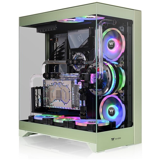 Компьютерный корпус Thermaltake CTE E550 TG Matcha Green (CA-1Z8-00MEWN-00)