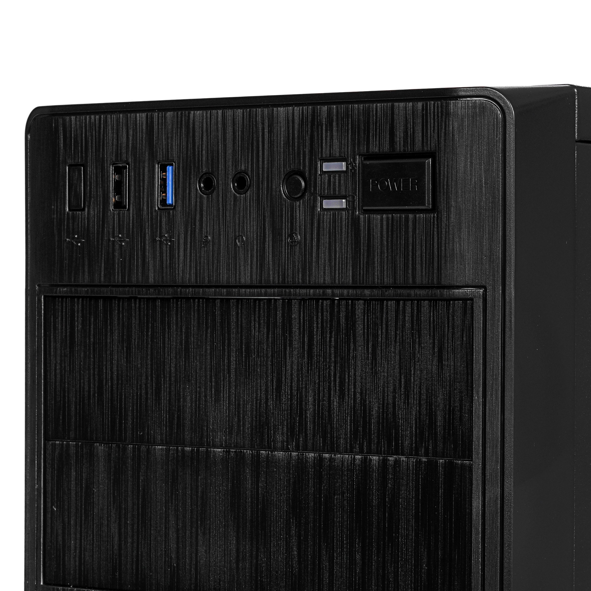 Компьютерный корпус Miditower ExeGate CP-606U (ATX, без БП, 1*USB+1*USB3.0, аудио)