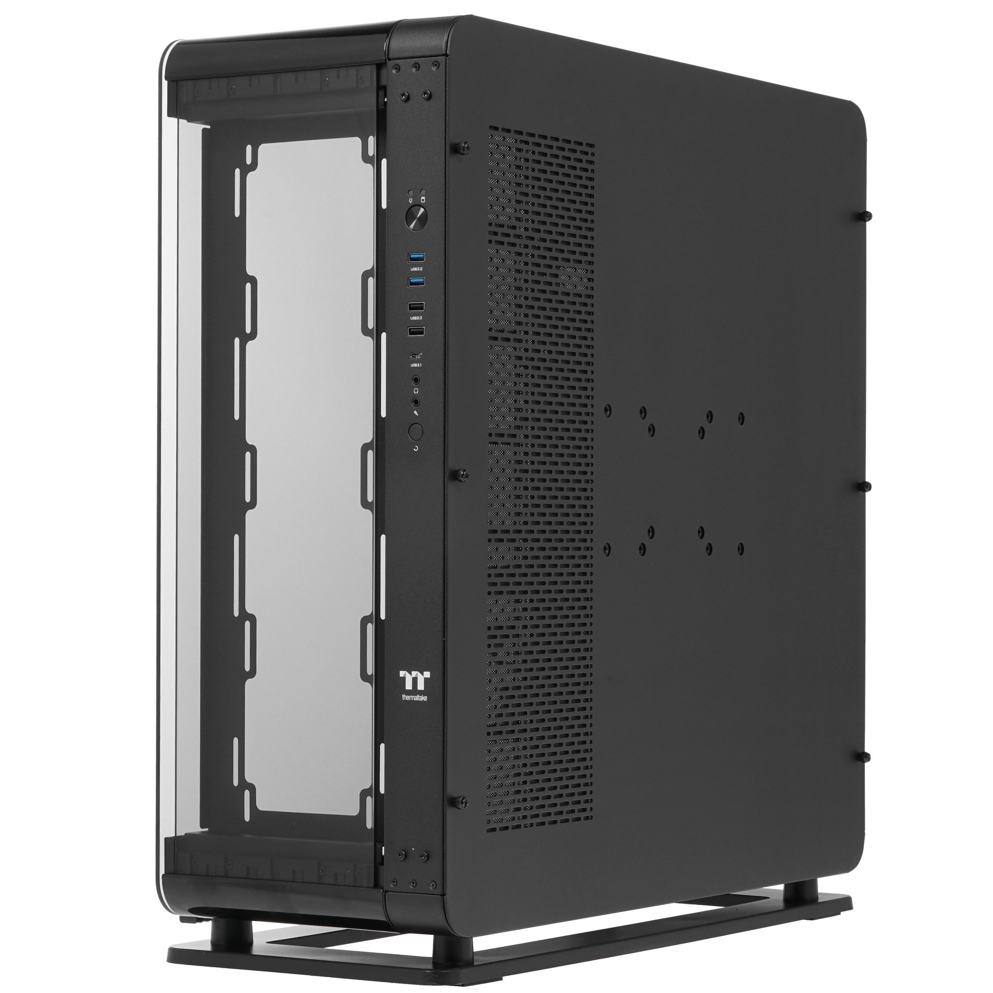 Корпус Thermaltake Core P8 TG Black CA-1Q2-00M1WN-00 Black/Wall Mount/SPCC/4mm Tempered Glass*3