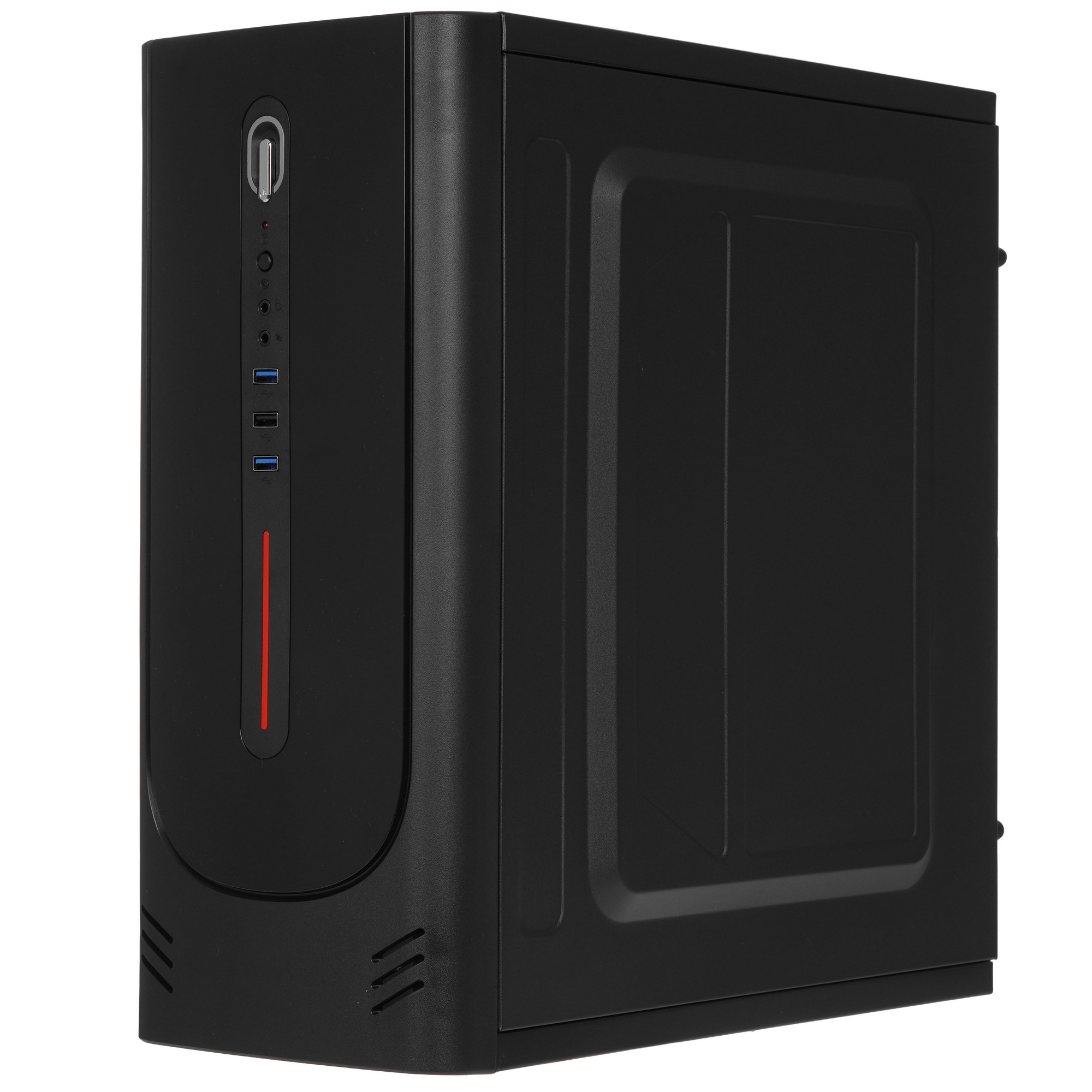 Компьютерный корпус Miditower ExeGate XP-340U (ATX, без БП, 1*USB+2*USB3.0, аудио)