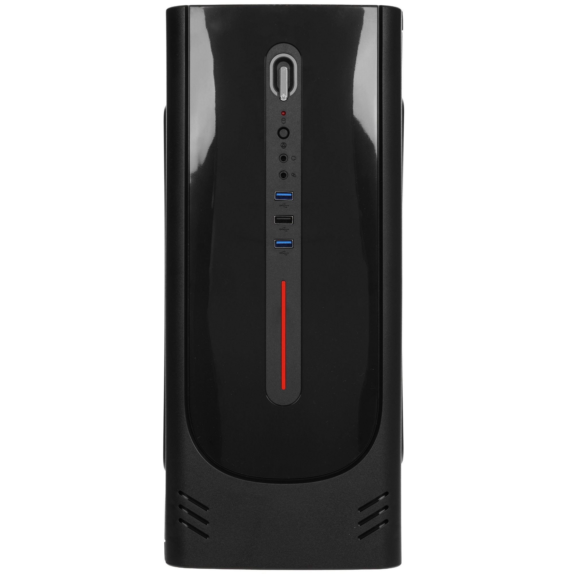 Компьютерный корпус Miditower ExeGate XP-340U (ATX, без БП, 1*USB+2*USB3.0, аудио)