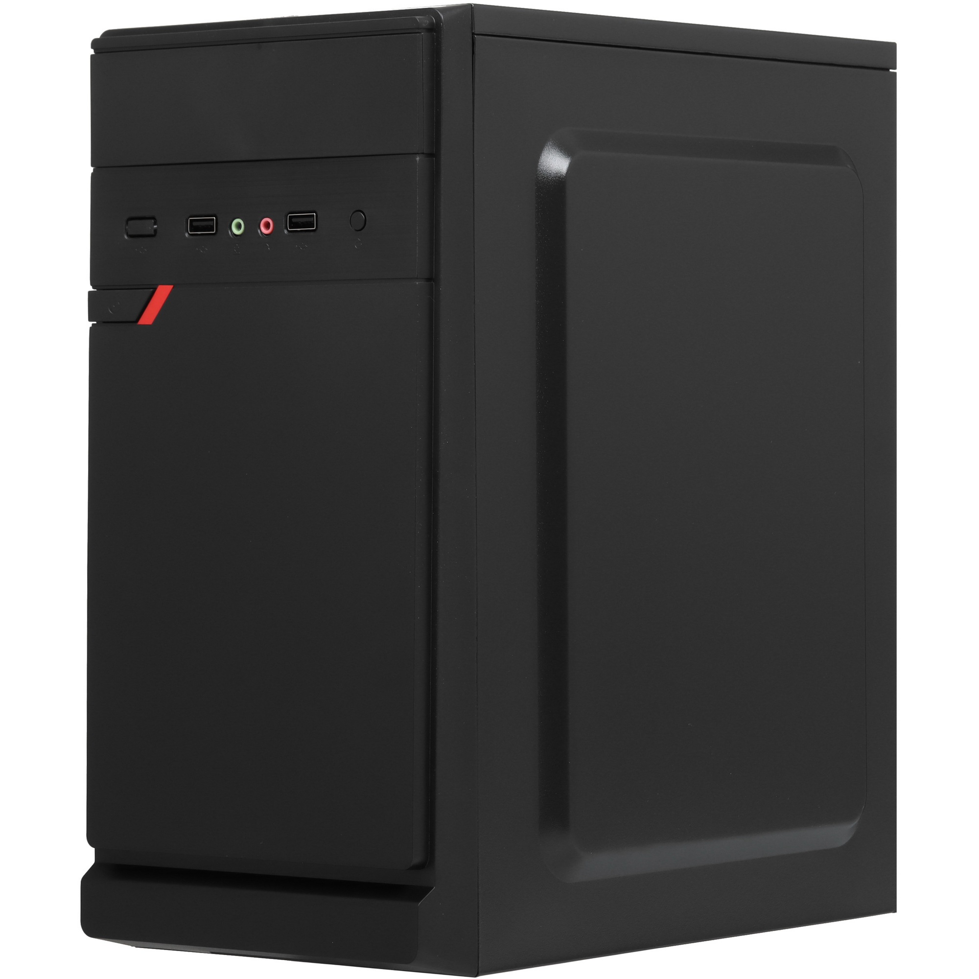 Компьютерный корпус Minitower ExeGate EX283056RUS BAA-106 Black, mATX, , 2*USB, Audio