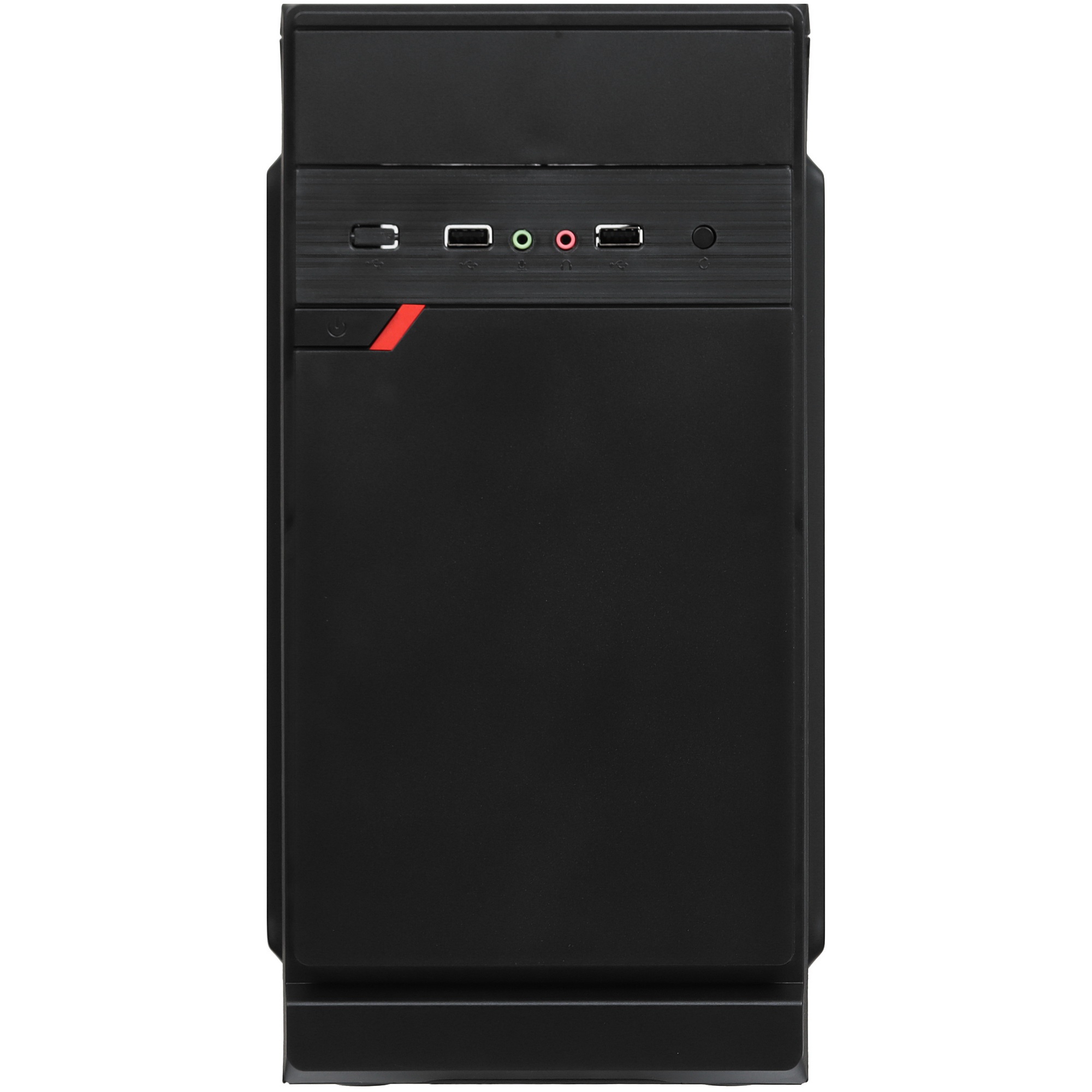 Компьютерный корпус Minitower ExeGate EX283056RUS BAA-106 Black, mATX, , 2*USB, Audio