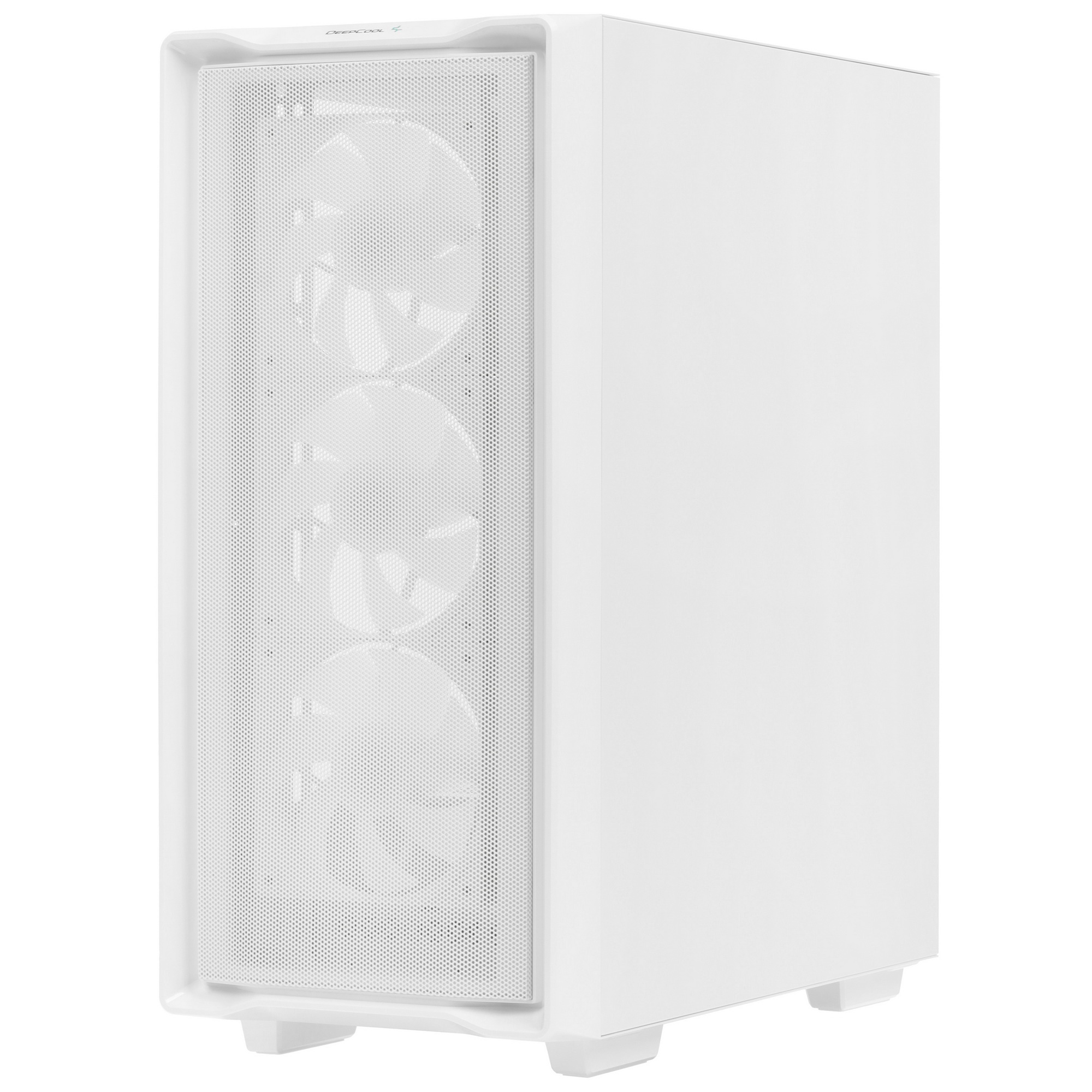 Компьютерный корпус Deepcool CC560 MESH V2 WH без БП, боковое окно (закаленное стекло), 3x120мм ARGB