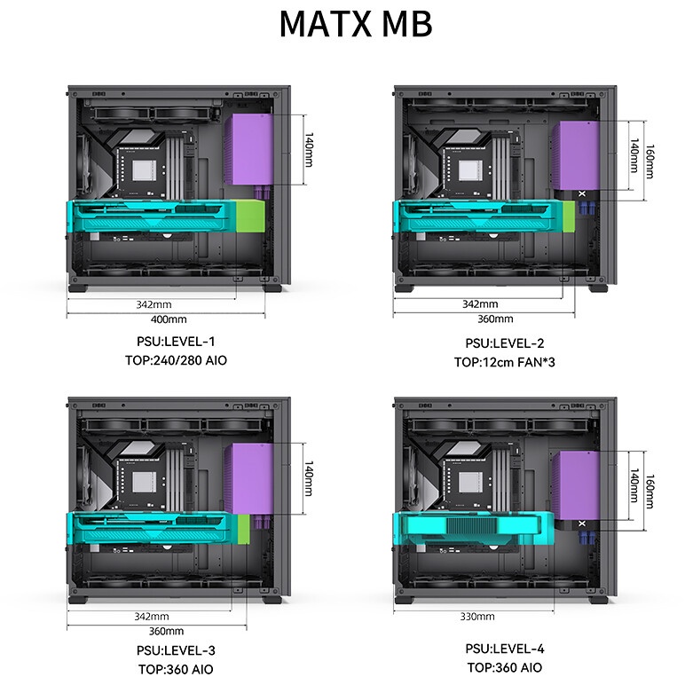Компьютерный корпус Lian Li O11 Air Mini без БП Black (G99.O11AMX.00)