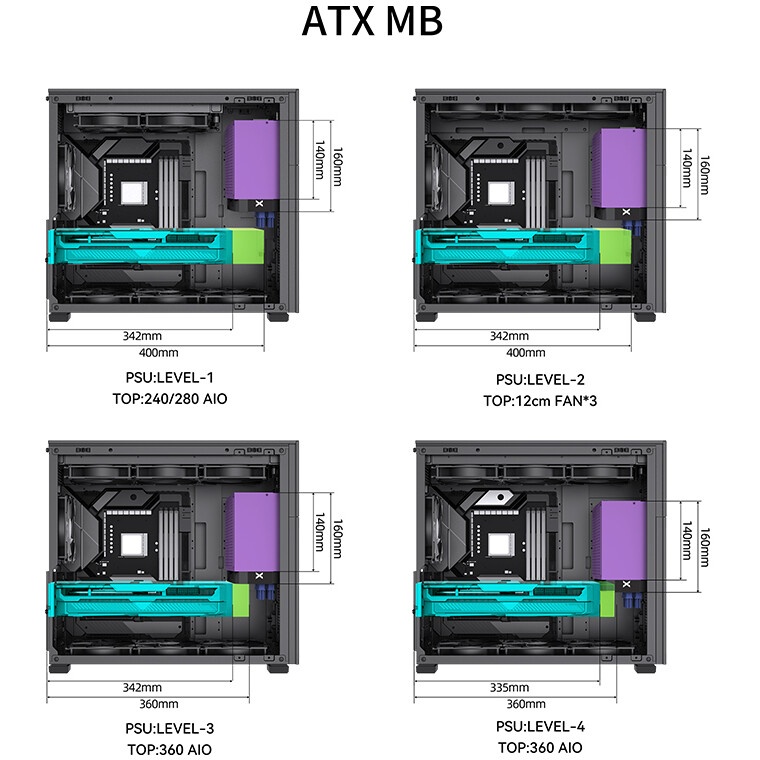 Компьютерный корпус Lian Li O11 Air Mini без БП Black (G99.O11AMX.00)