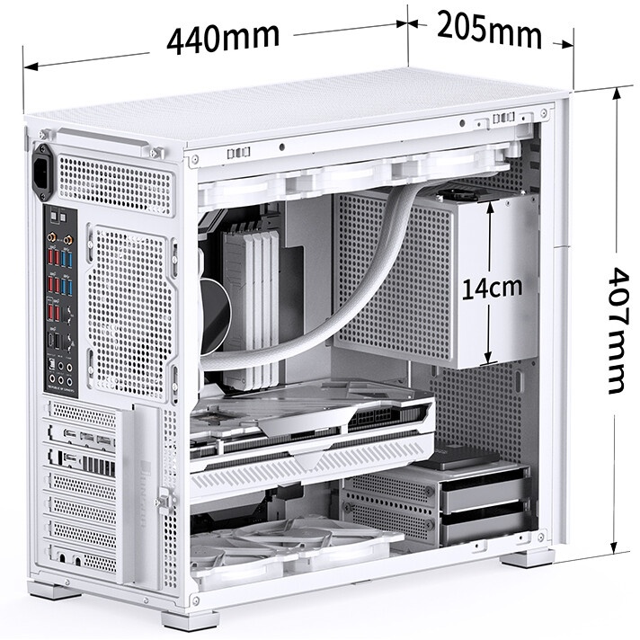Компьютерный корпус Lian Li O11 Air Mini без БП Black (G99.O11AMX.00)