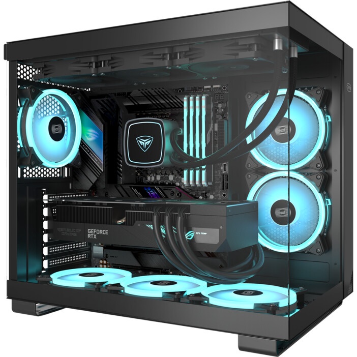 Компьютерный корпус Lian Li O11 Air Mini без БП Black (G99.O11AMX.00)