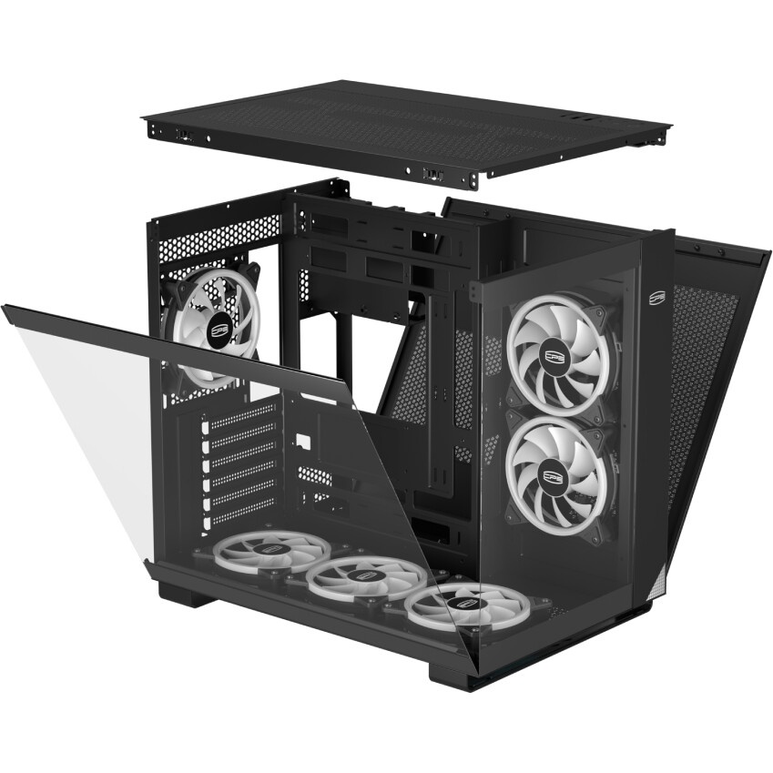 Компьютерный корпус Lian Li O11 Air Mini без БП Black (G99.O11AMX.00)