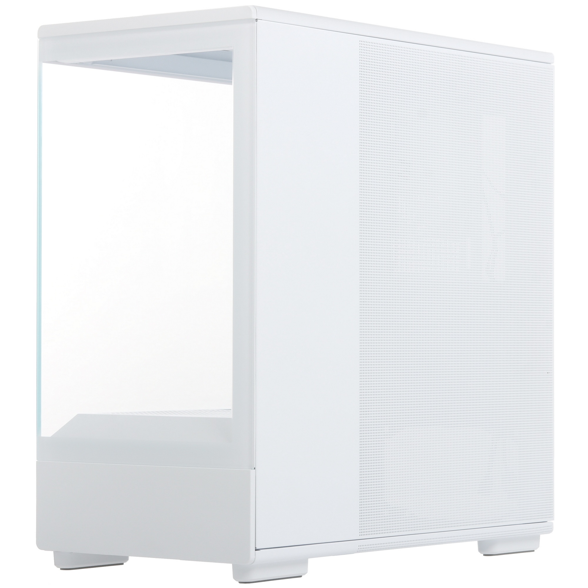 Компьютерный корпус ZALMAN P10, MATX, WHITE, WINDOW, 2x3.5", 3x2.5", 1xUSB TYPE-C, 1xUSB3.0, REAR 1x