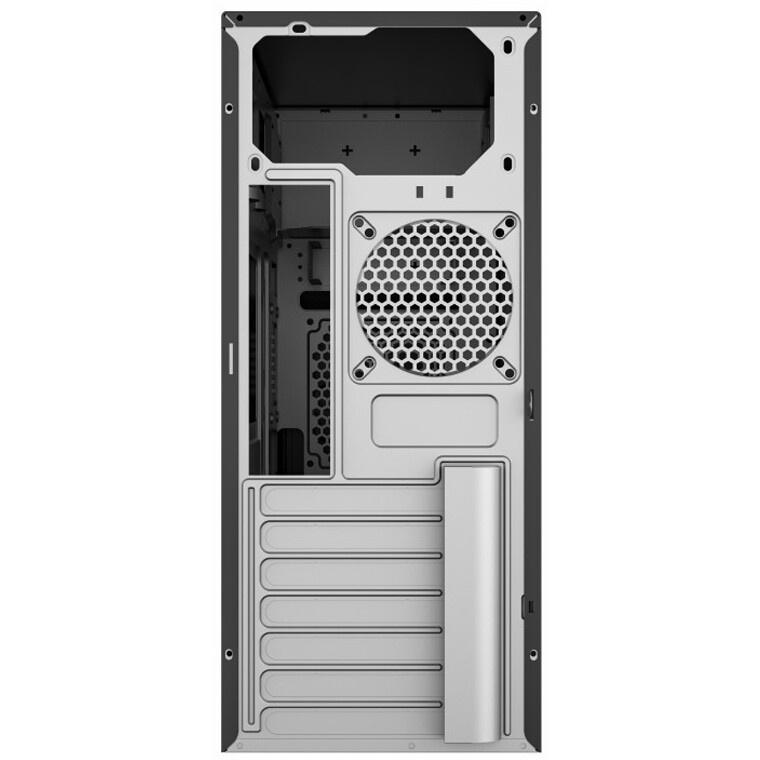 Компьютерный корпус Foxline FL-886-FL500S-U32 ATX case, black, w/PSU 500W 12cm, w/2xUSB3.0, w/ pwr c