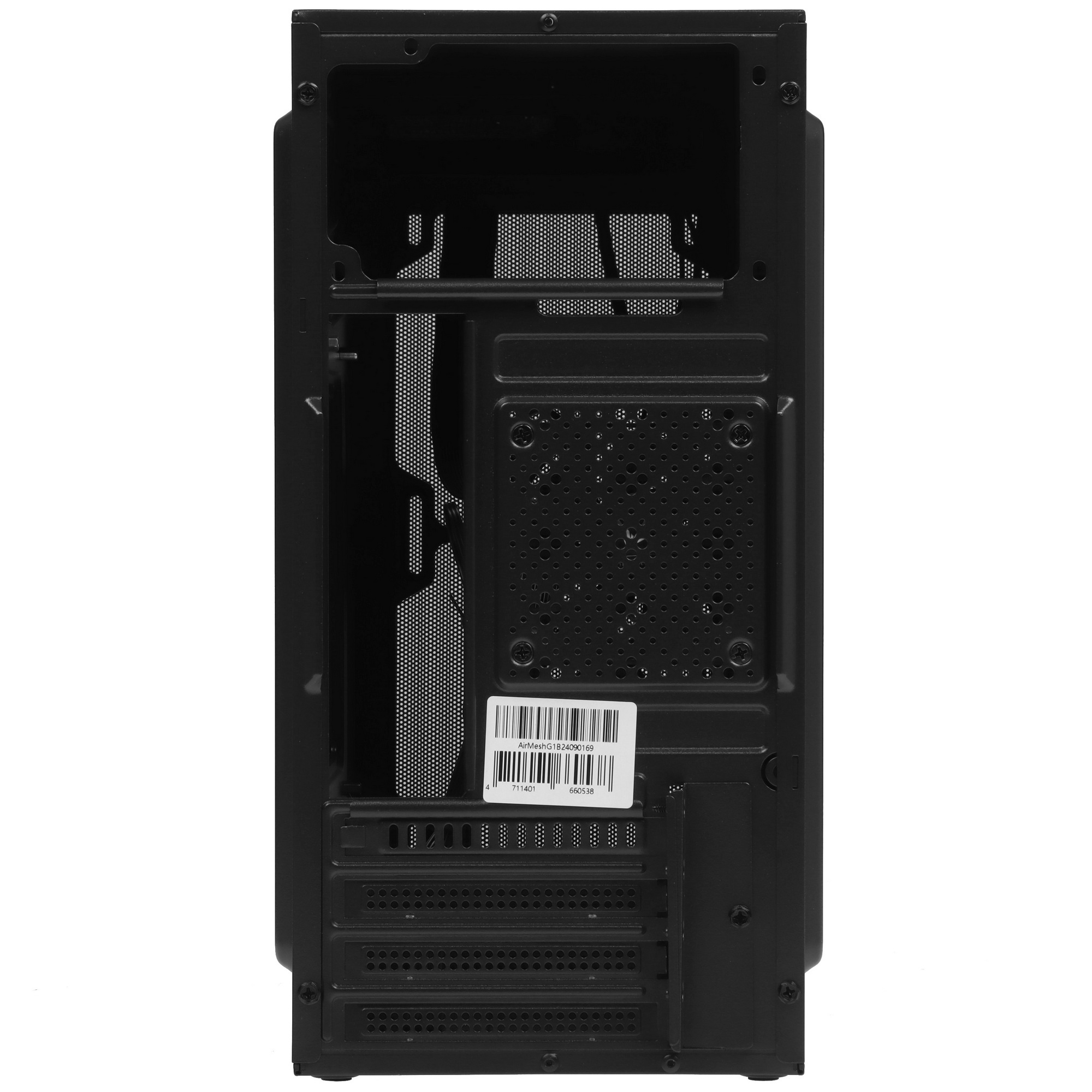 Компьютерный корпус AeroCool / Formula Air Mesh G1 черный без БП mATX 1x80mm 2xUSB2.0 1xUSB3.1 audio