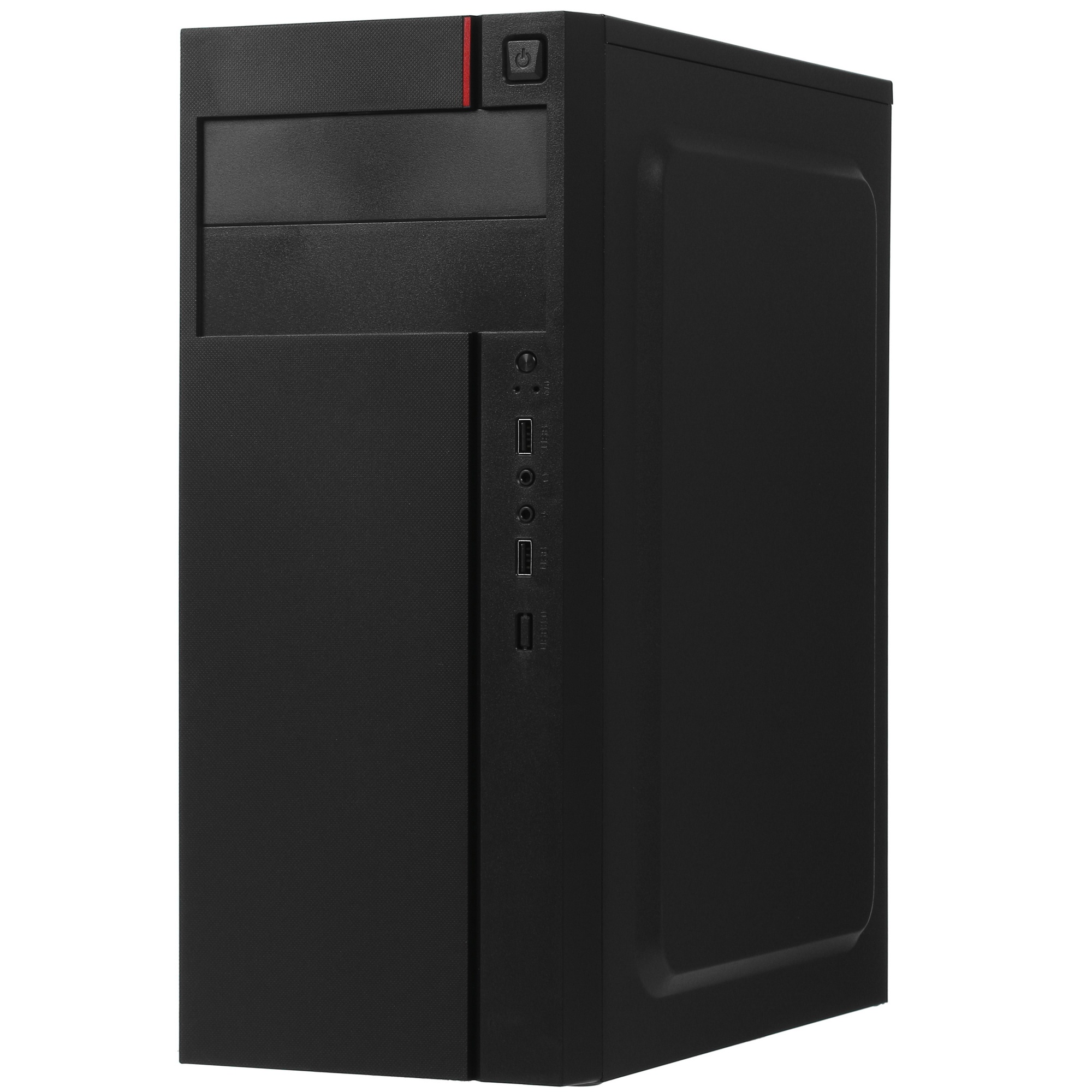 Компьютерный корпус Miditower ExeGate AA-440 (ATX, без БП, 2*USB, аудио)