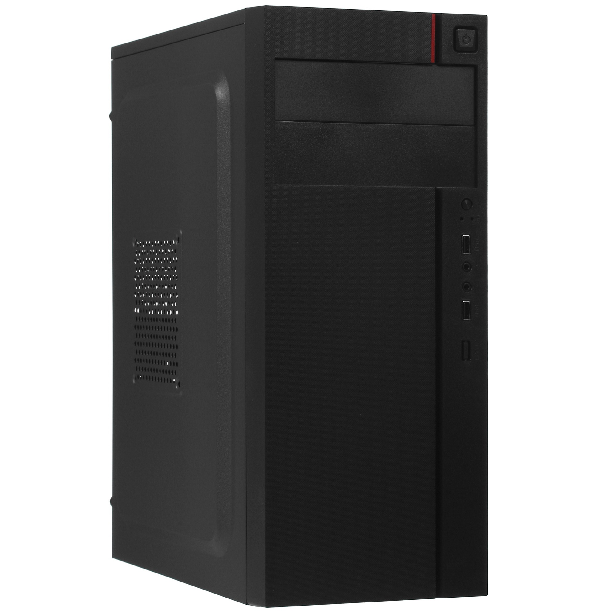 Компьютерный корпус Miditower ExeGate AA-440 (ATX, без БП, 2*USB, аудио)