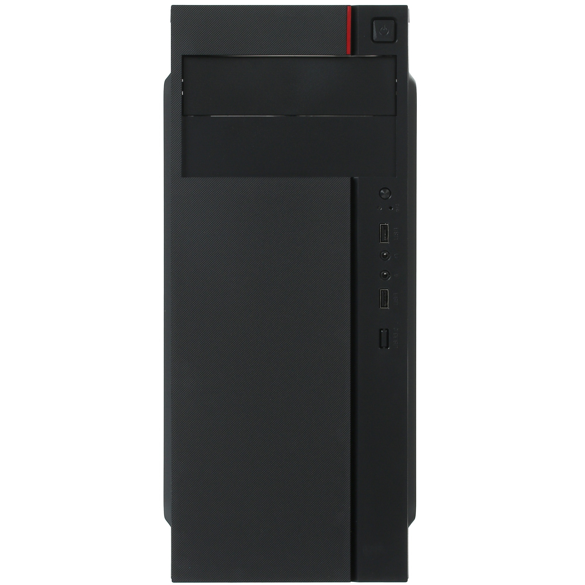 Компьютерный корпус Miditower ExeGate AA-440 (ATX, без БП, 2*USB, аудио)