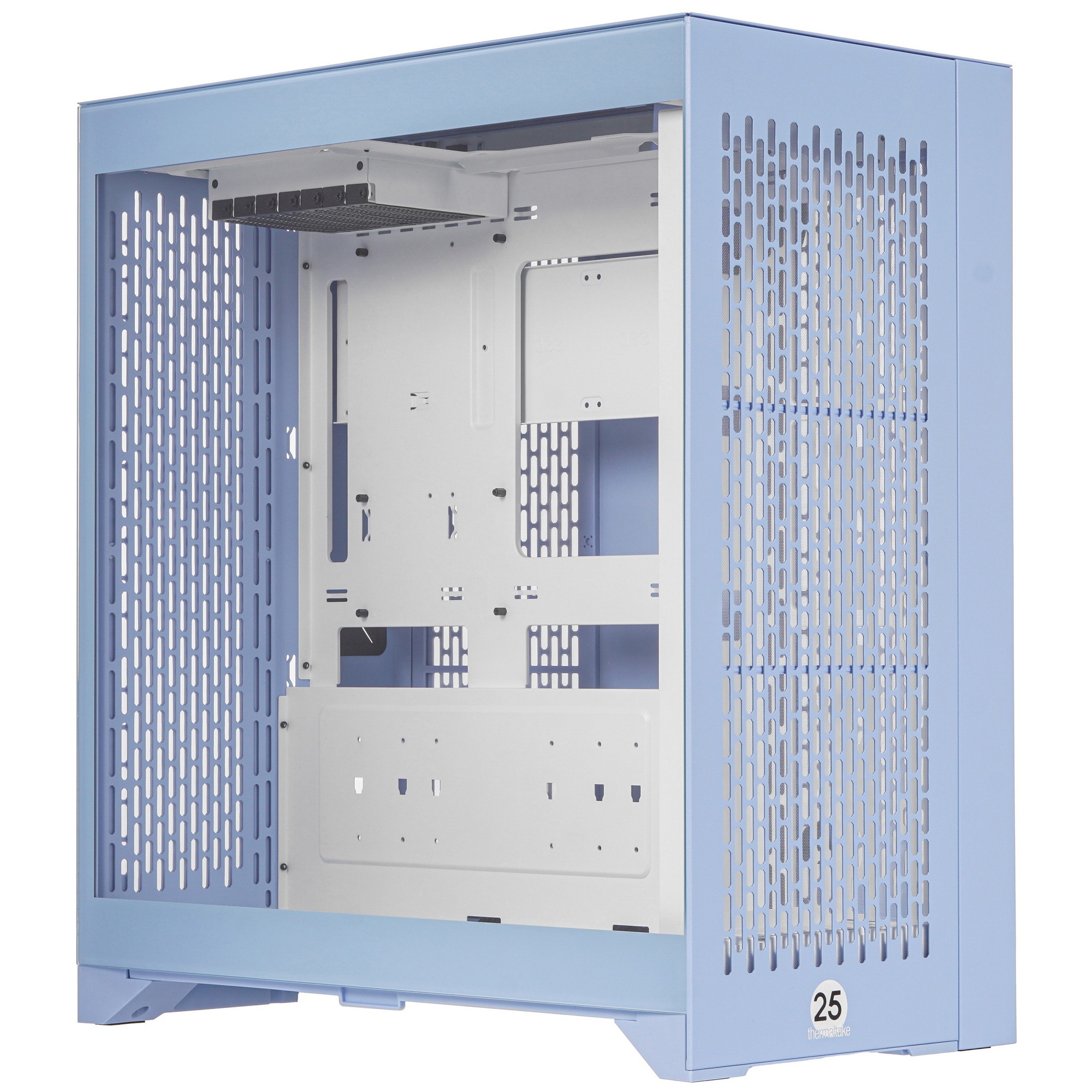 Корпус Thermaltake CTE E600MX Hydrangea синий без БП E-ATX 11x120mm 4x140mm 2xUSB3.0 audio bott PSU