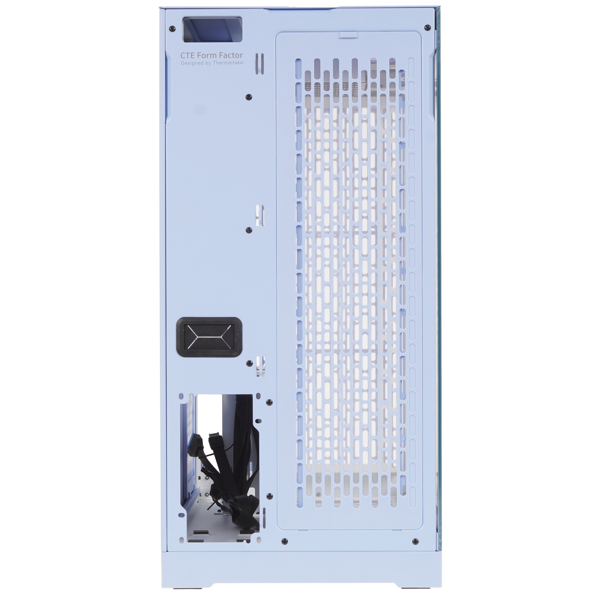 Корпус Thermaltake CTE E600MX Hydrangea синий без БП E-ATX 11x120mm 4x140mm 2xUSB3.0 audio bott PSU