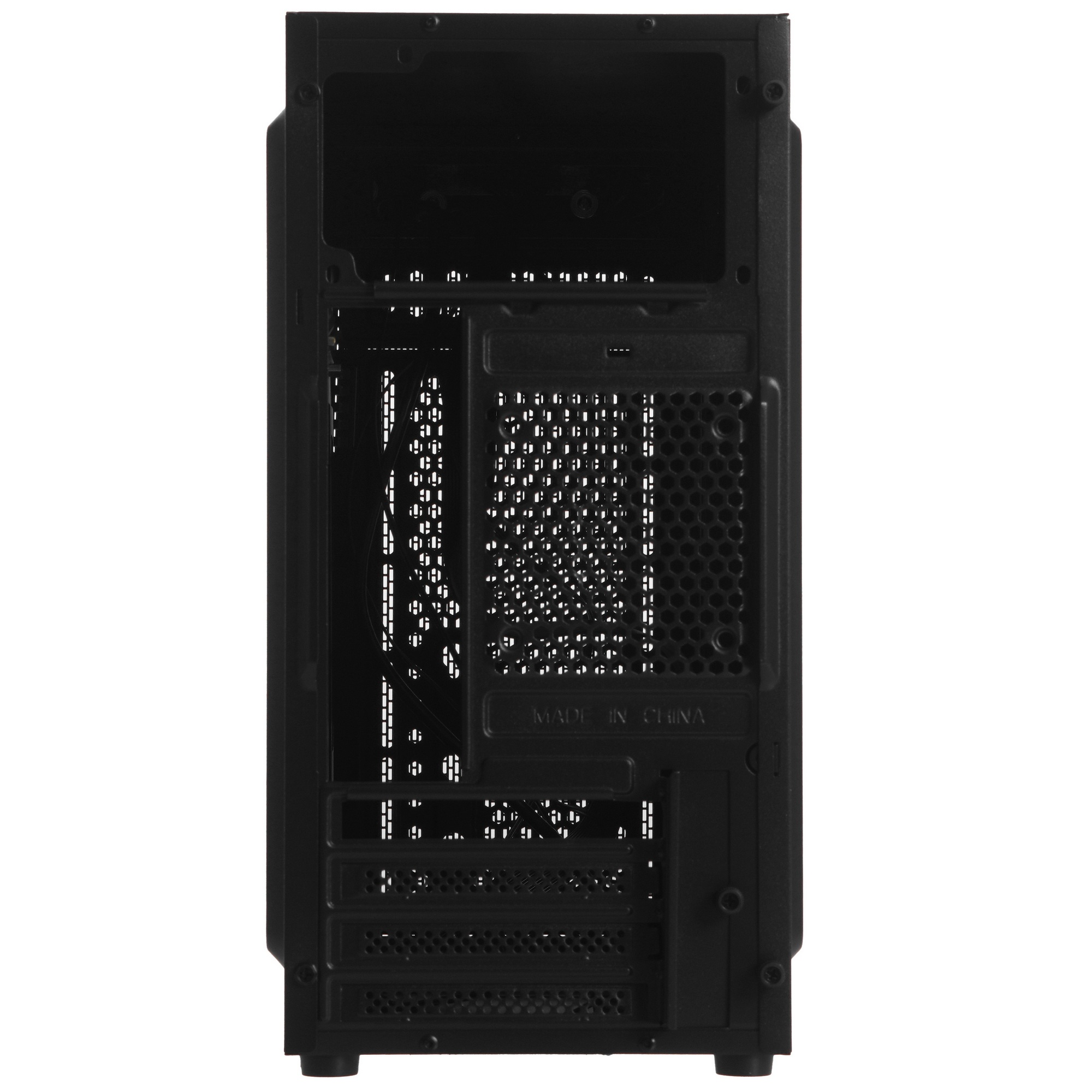 Компьютерный корпус ACD Coffre 104M mATX, Black, CPU 140mm, VGA 245mm, PSU 285mm, 2x3.5INT, 1x2.5INT