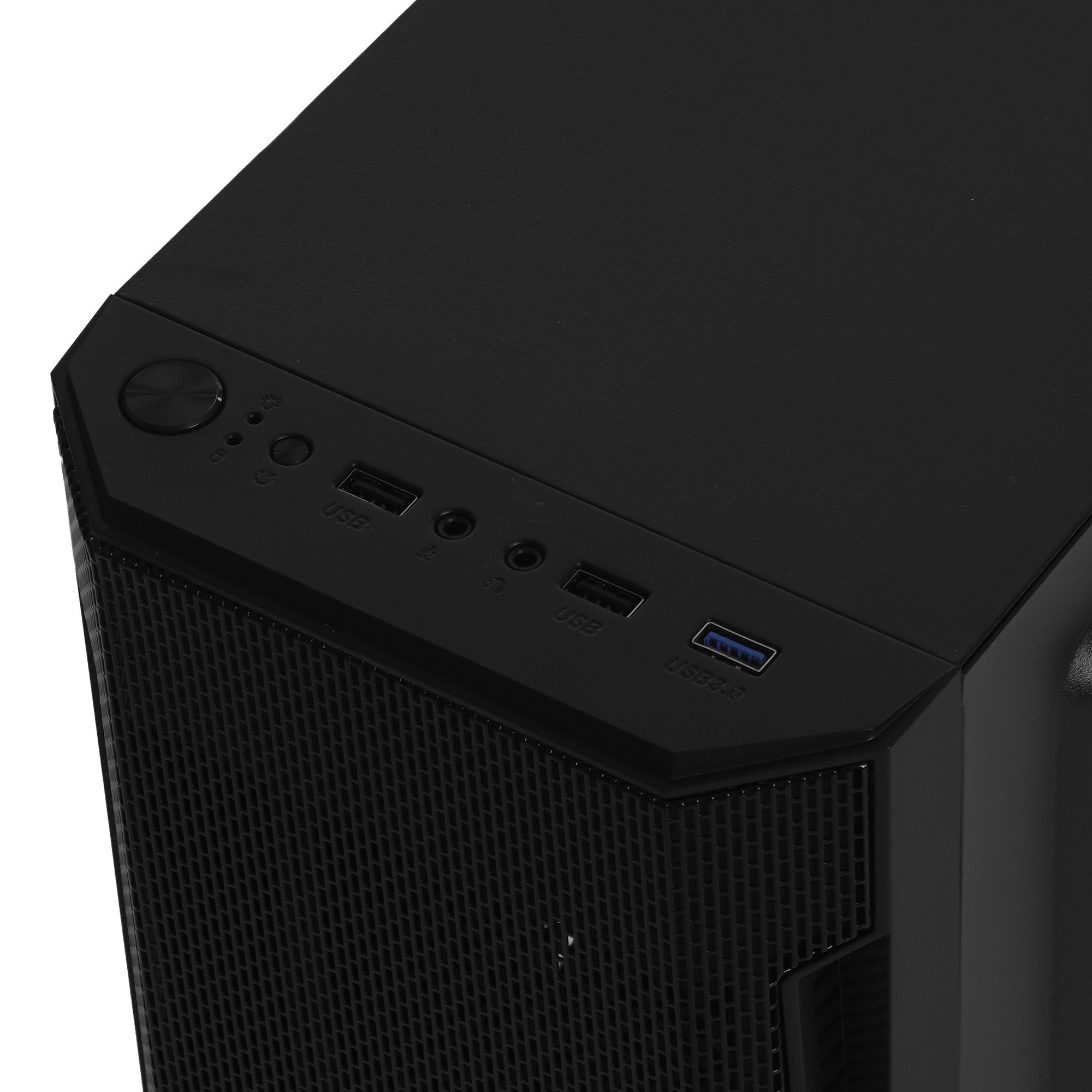Компьютерный корпус ACD Coffre 104M mATX, Black, CPU 140mm, VGA 245mm, PSU 285mm, 2x3.5INT, 1x2.5INT