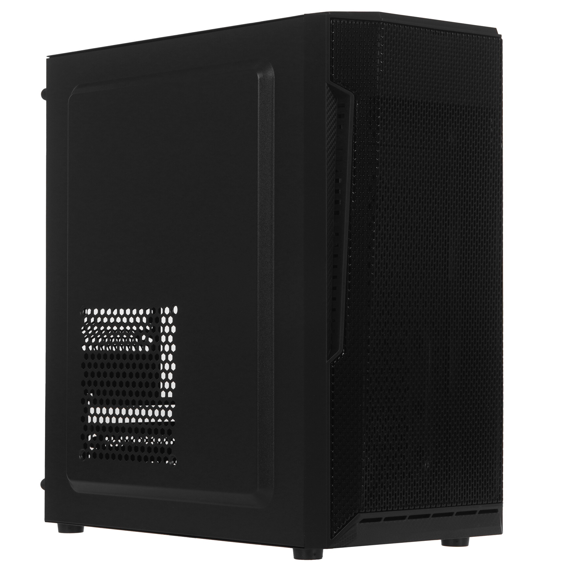 Компьютерный корпус ACD Coffre 104M mATX, Black, CPU 140mm, VGA 245mm, PSU 285mm, 2x3.5INT, 1x2.5INT