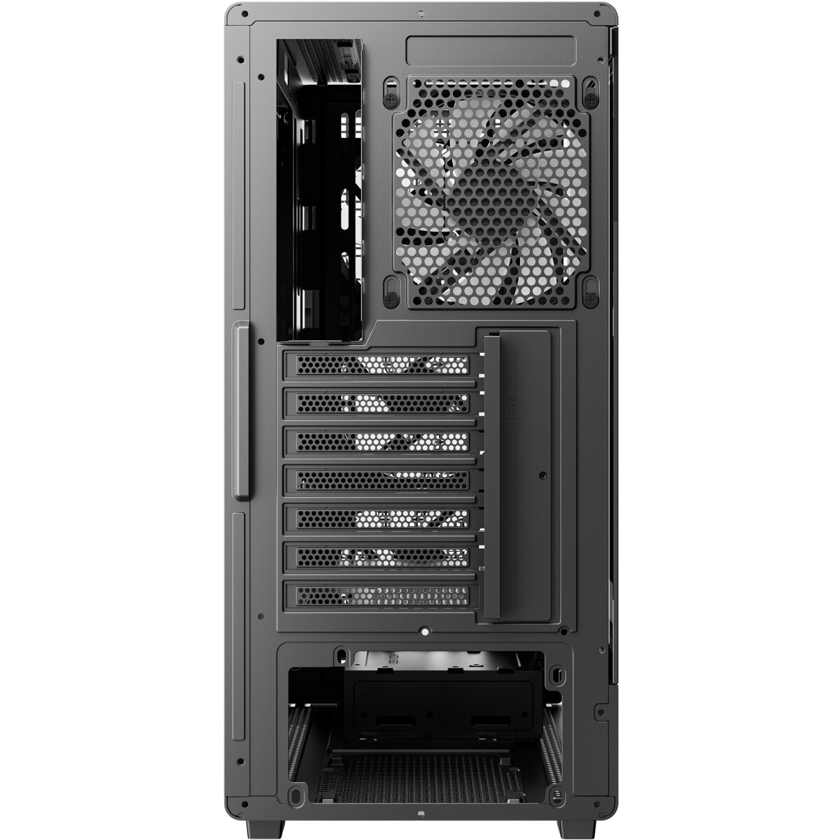 Компьютерный корпус ACD Citadel 101 ATX, Black, USB3.0*1 + USB2.0*2 + HD AUDIO, 1*12cm H1 argb fan a