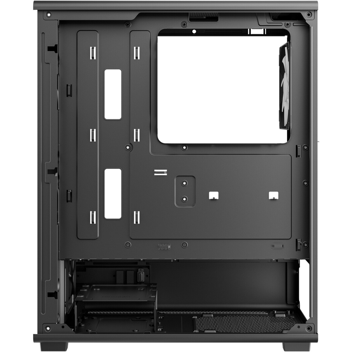 Компьютерный корпус ACD Citadel 101 ATX, Black, USB3.0*1 + USB2.0*2 + HD AUDIO, 1*12cm H1 argb fan a