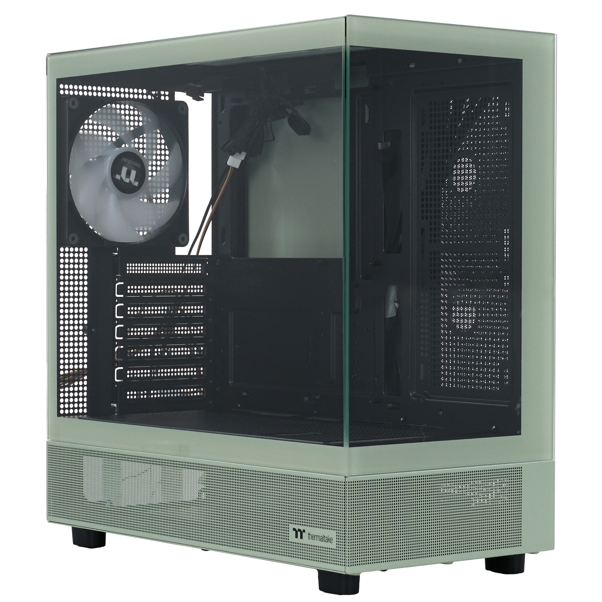 Корпус Thermaltake View 270 TG ARGB зеленый без БП ATX 6x120mm 2x140mm 1x200mm 2xUSB3.0 audio bott P