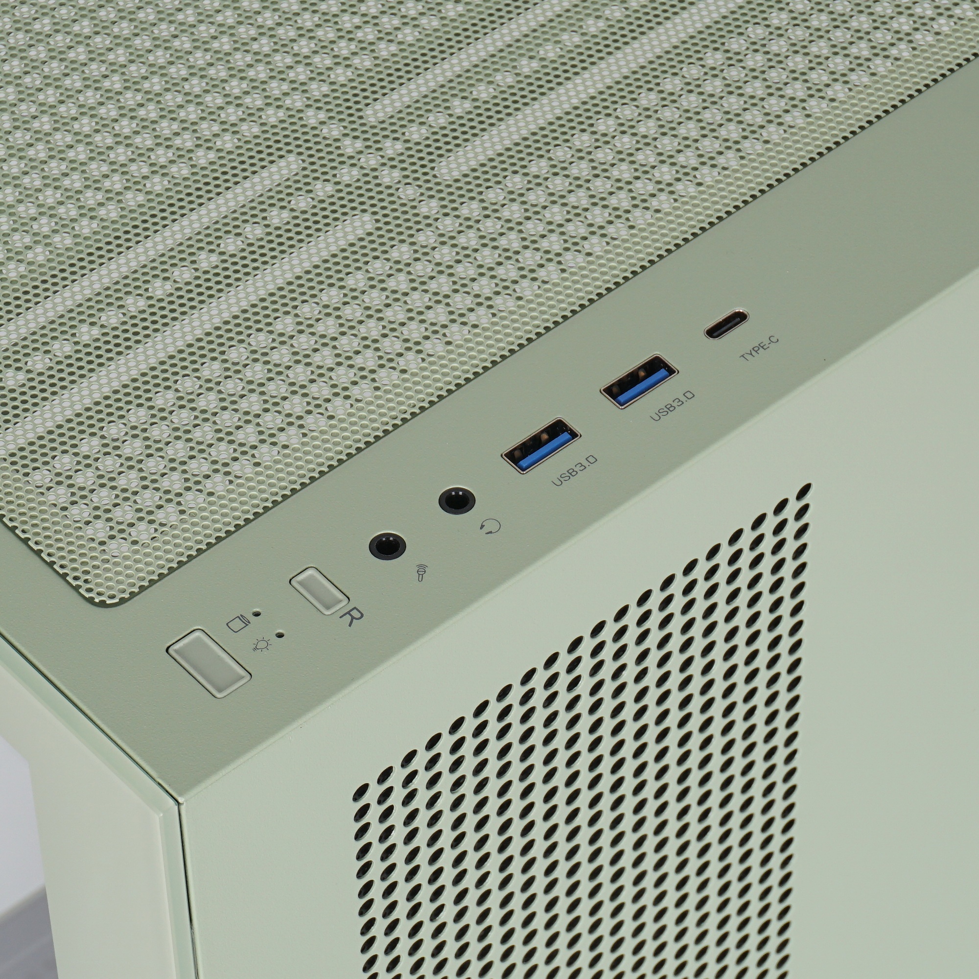 Корпус Thermaltake View 270 TG ARGB зеленый без БП ATX 6x120mm 2x140mm 1x200mm 2xUSB3.0 audio bott P