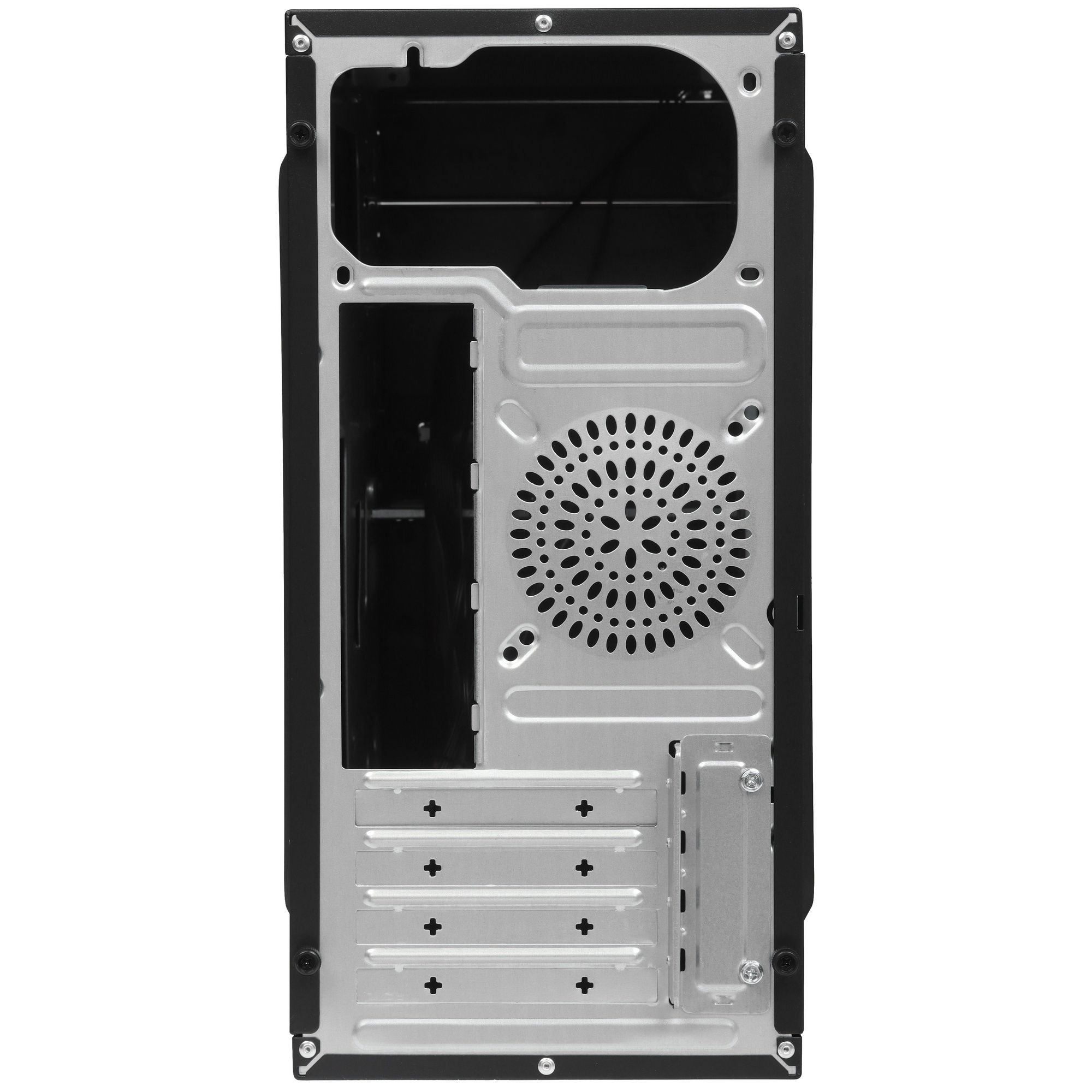 Компьютерный корпус Minitower ExeGate BA-204U (mATX, без БП, 2*USB+2*USB3.0, аудио, черный)