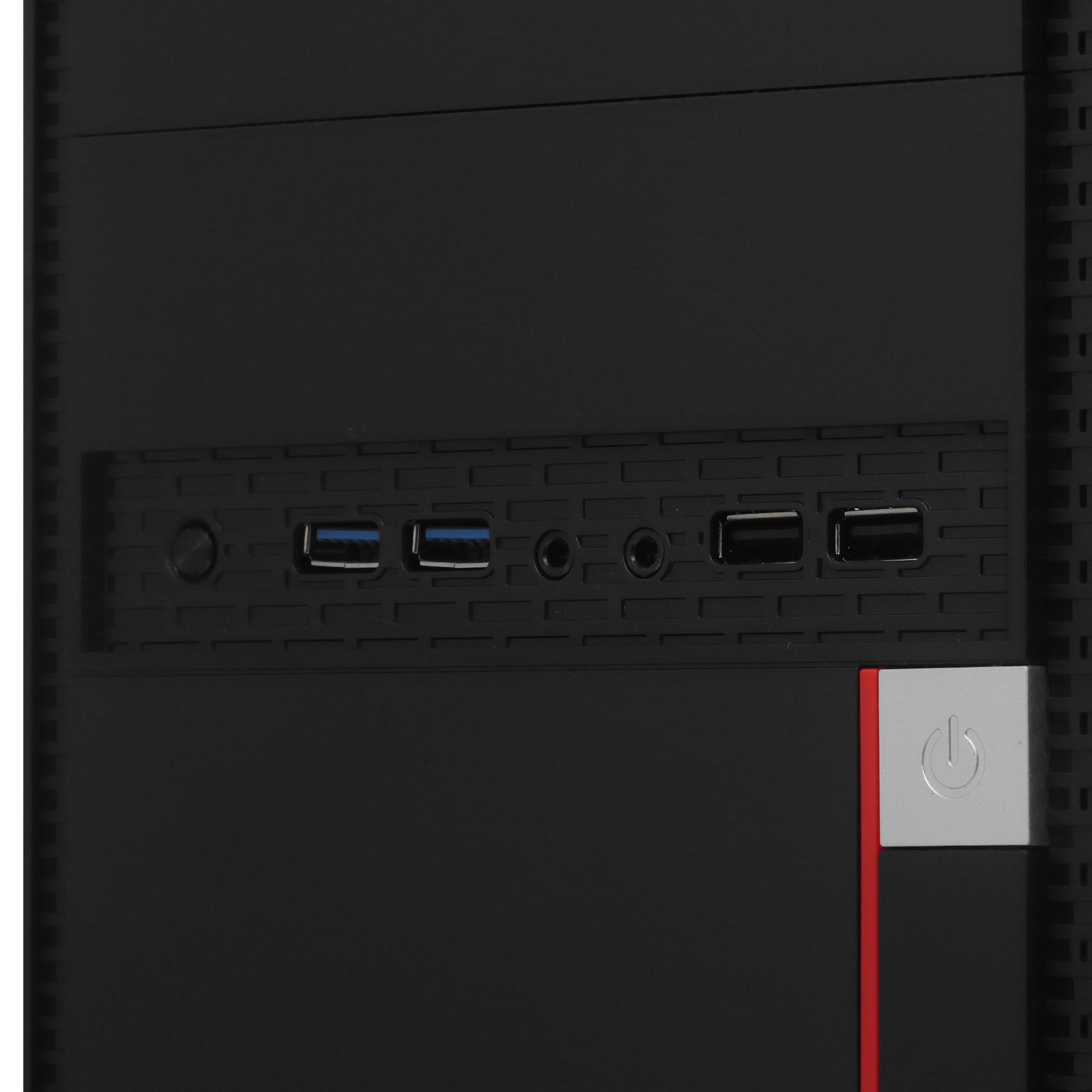 Компьютерный корпус Minitower ExeGate BA-204U (mATX, без БП, 2*USB+2*USB3.0, аудио, черный)