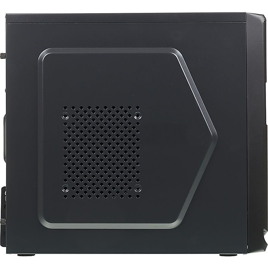Компьютерный корпус Accord ACC-B022 черный без БП mATX 1x80mm 1x92mm 2x120mm 4xUSB2.0 audio