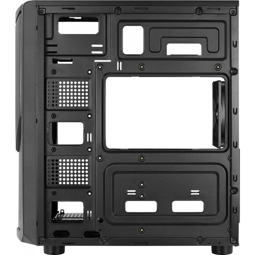 Компьютерный корпус Accord ACC-B022 черный без БП mATX 1x80mm 1x92mm 2x120mm 4xUSB2.0 audio