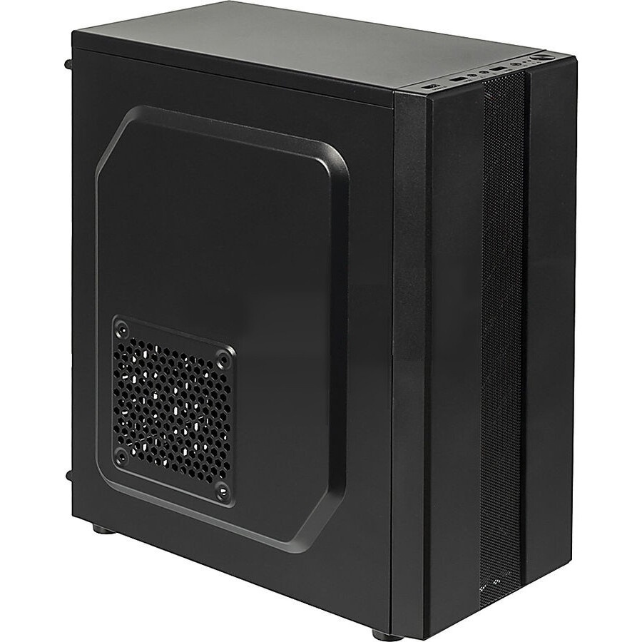 Компьютерный корпус Accord ACC-B022 черный без БП mATX 1x80mm 1x92mm 2x120mm 4xUSB2.0 audio
