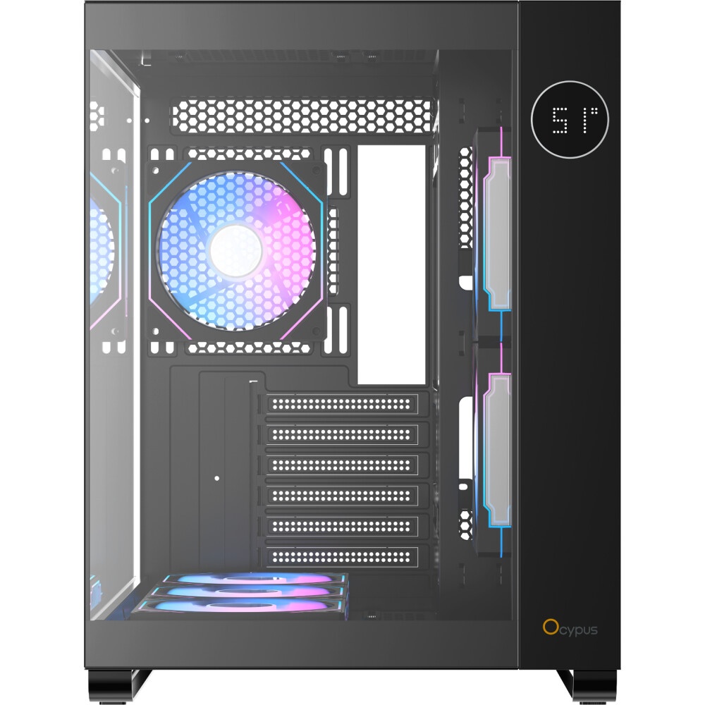 Компьютерный корпус Bloody BD-CC109 черный без БП ATX 10x120mm 2xUSB3.0 audio