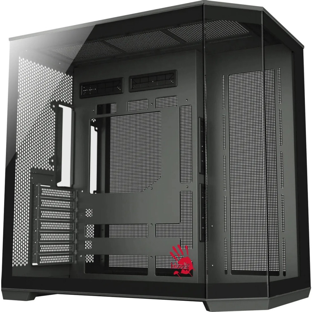 Компьютерный корпус Bloody BD-CC109 черный без БП ATX 10x120mm 2xUSB3.0 audio