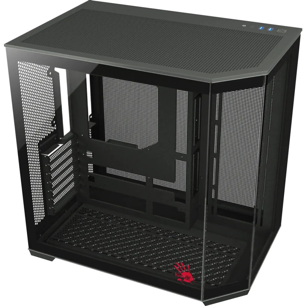 Компьютерный корпус Bloody BD-CC109 черный без БП ATX 10x120mm 2xUSB3.0 audio