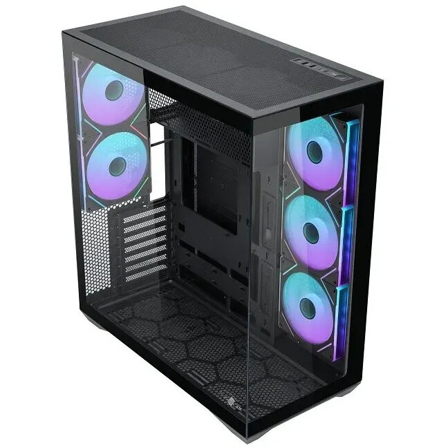 Компьютерный корпус Bloody BD-CC109 черный без БП ATX 10x120mm 2xUSB3.0 audio